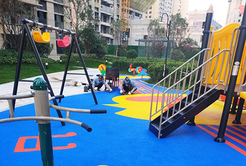 15vip太阳集团(股份)运动游乐动物乐园滑梯组合