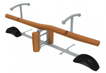  15vip太阳集团(股份)运动游乐木质双人儿童跷