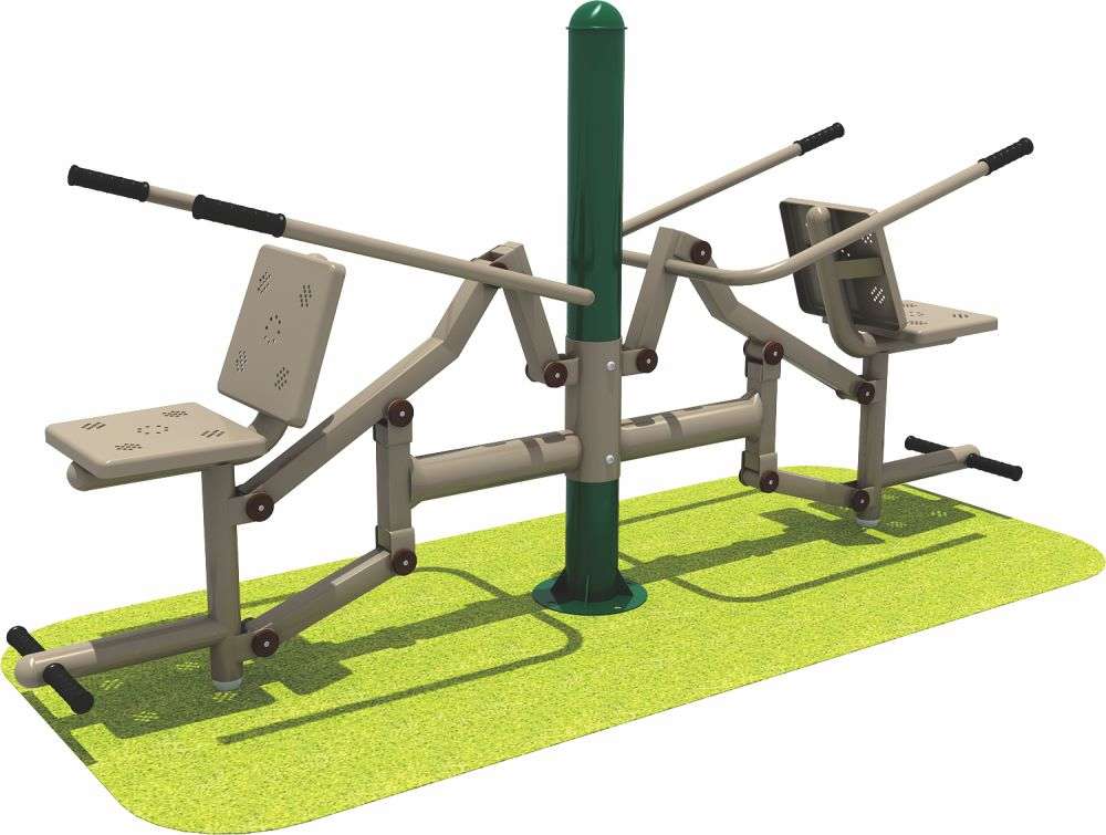 15vip太阳集团(股份)运动健身器材 双人坐压器